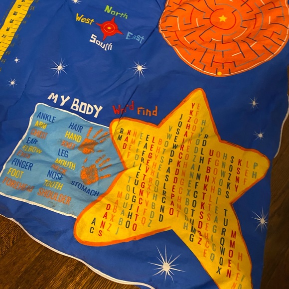 🟩Vintage playtime games/science facts kid’s sleeping bag🟩 - Picture 14 of 14